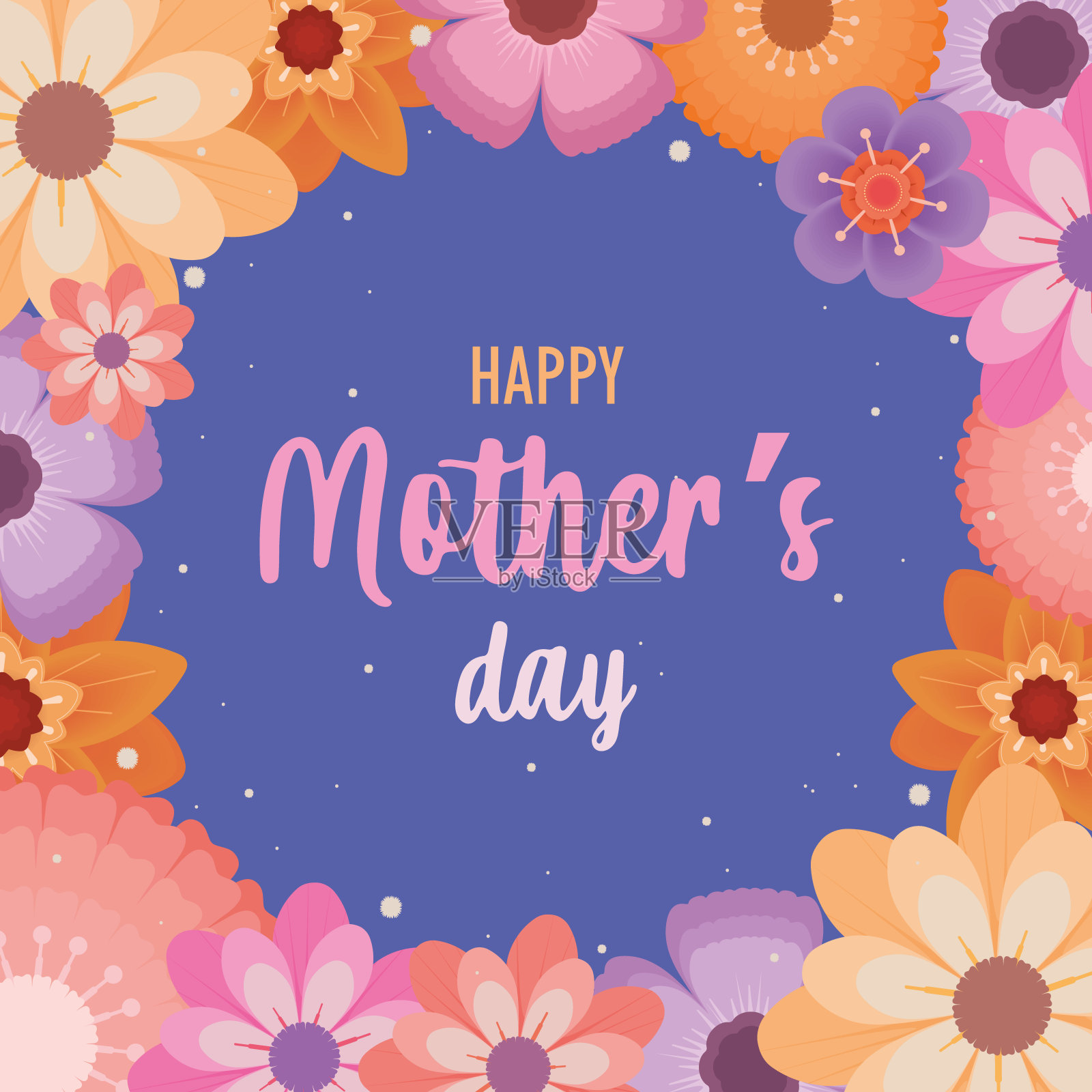 母亲节快乐海报设计模板素材