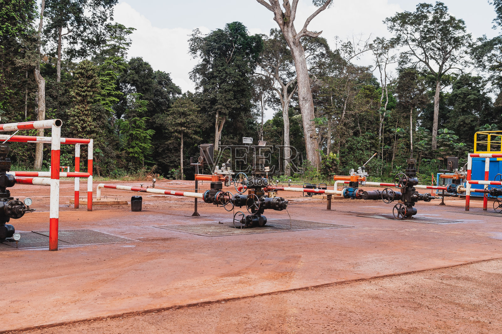 石油和天然气业务，加蓬照片摄影图片