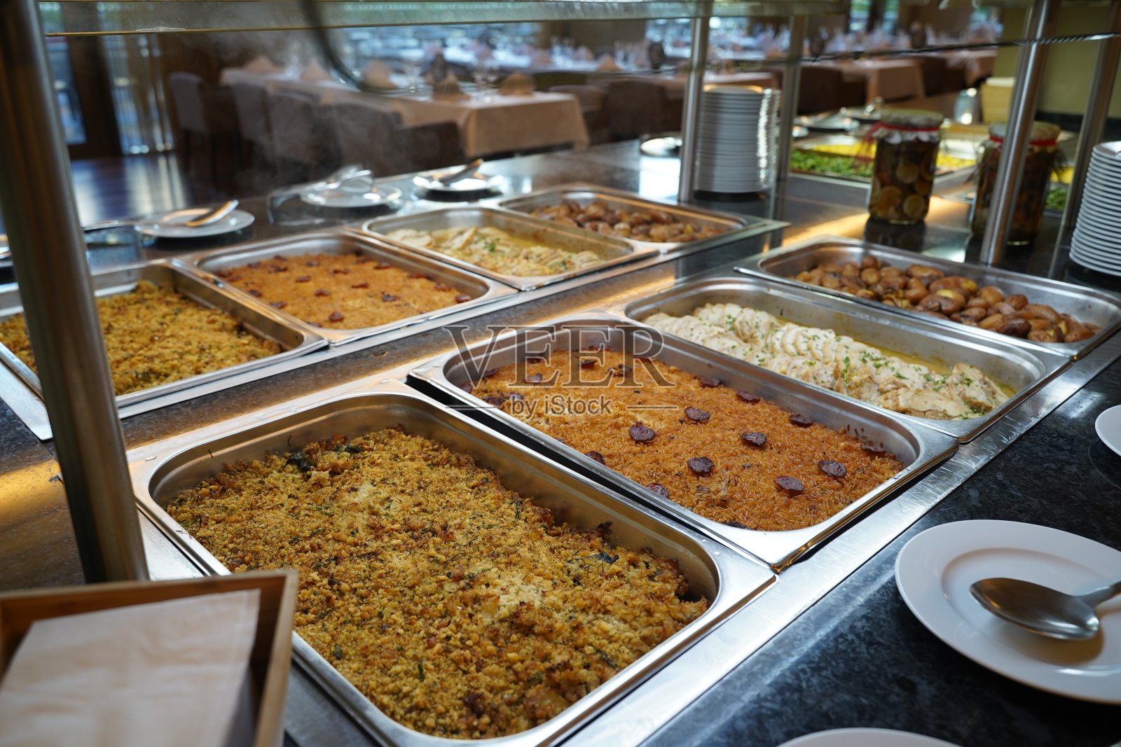 吃餐馆餐照片摄影图片