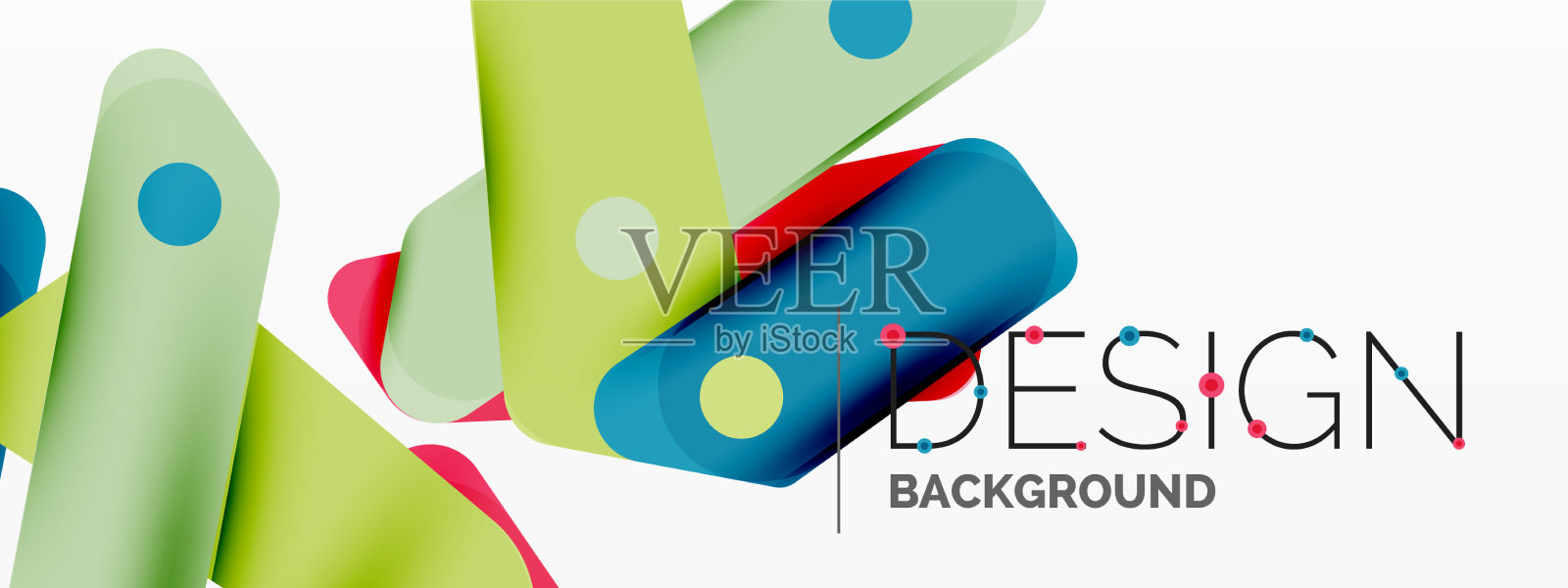 科技最小几何壁纸创意插画图片素材