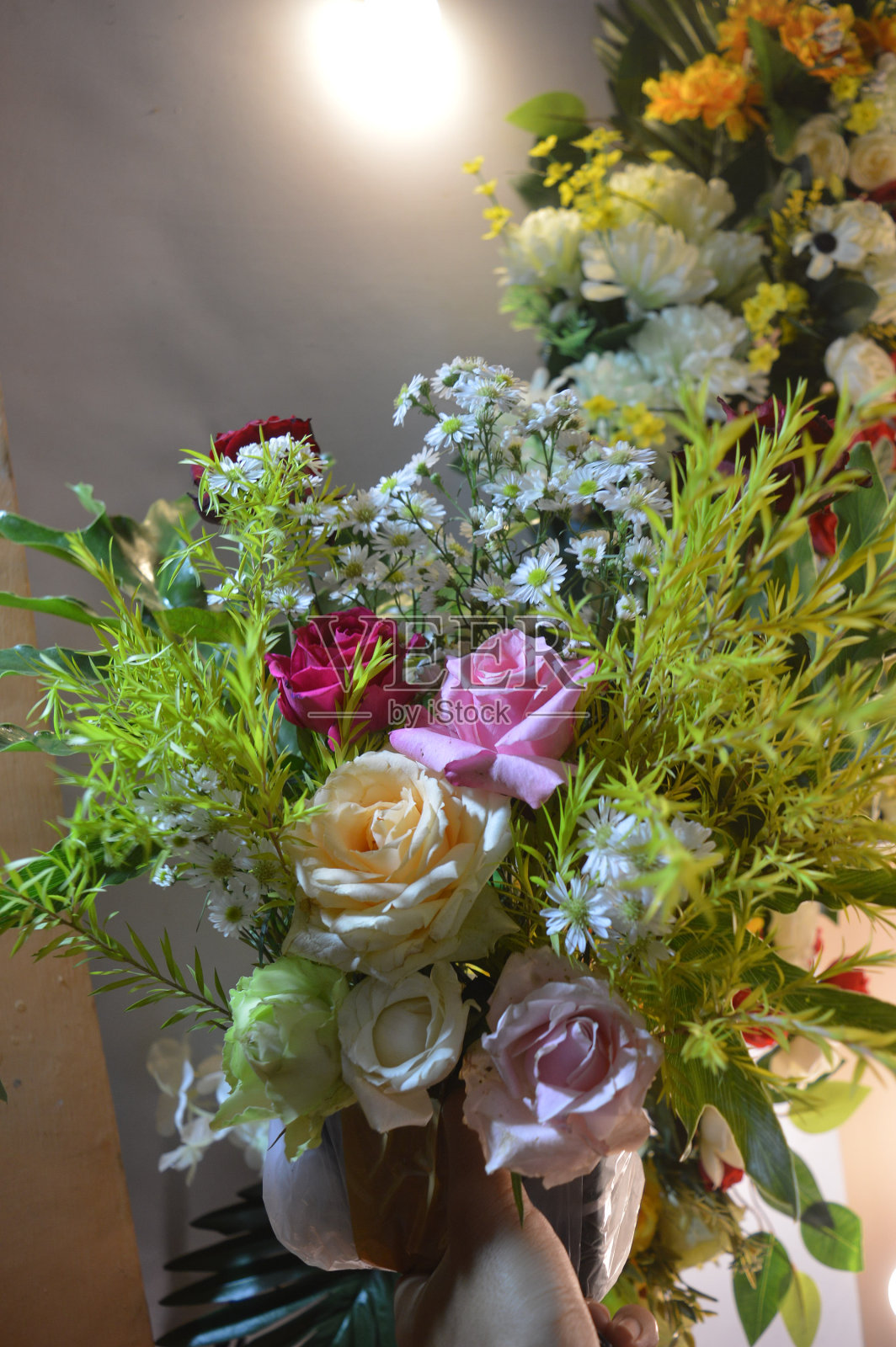 漂亮的花束照片摄影图片