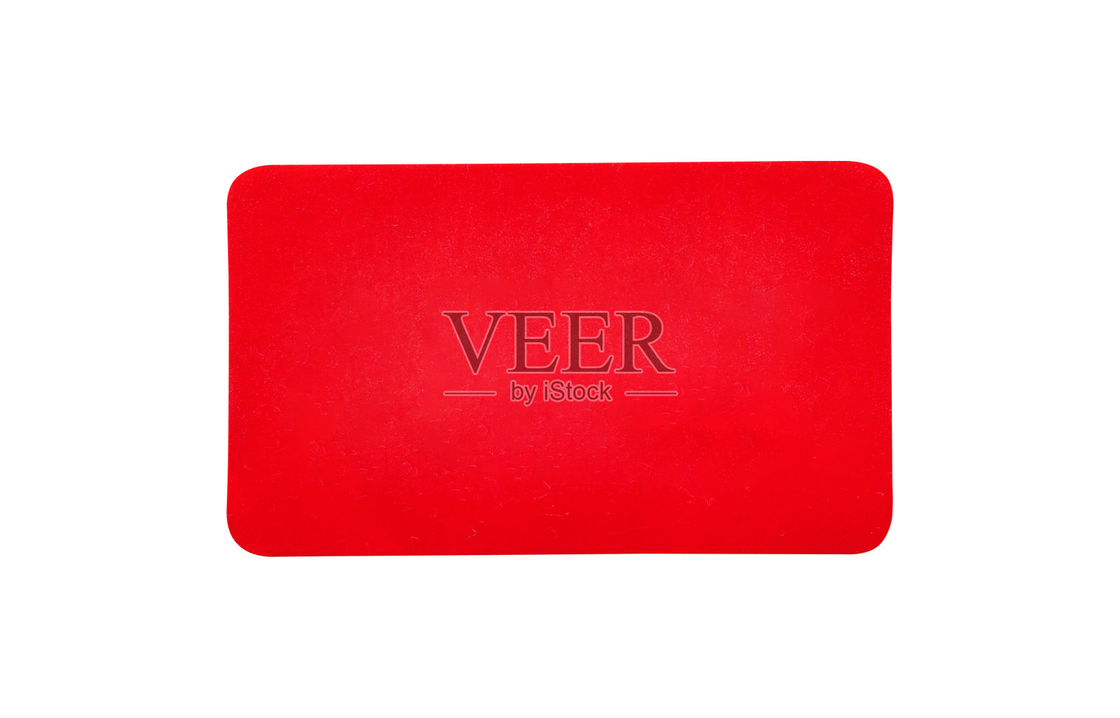 红纸不干胶标签孤立在白色背景照片摄影图片