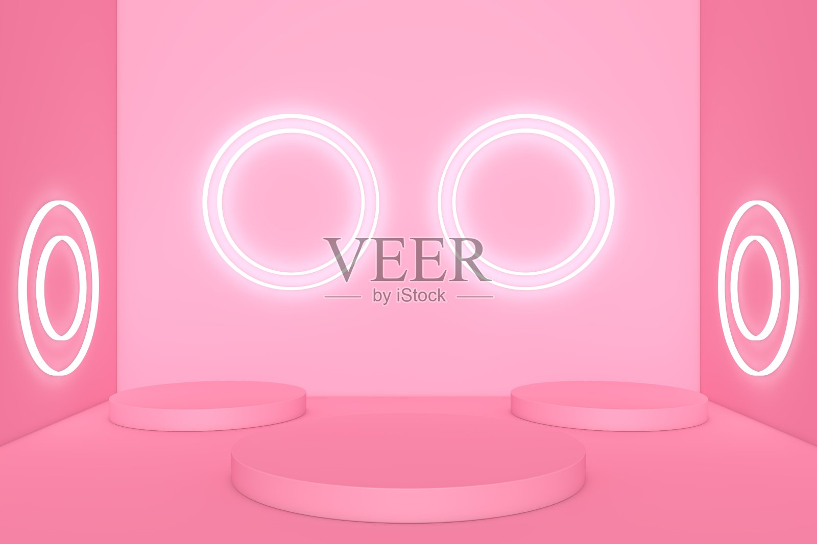 3d渲染展示背景，产品展示空白展台照片摄影图片