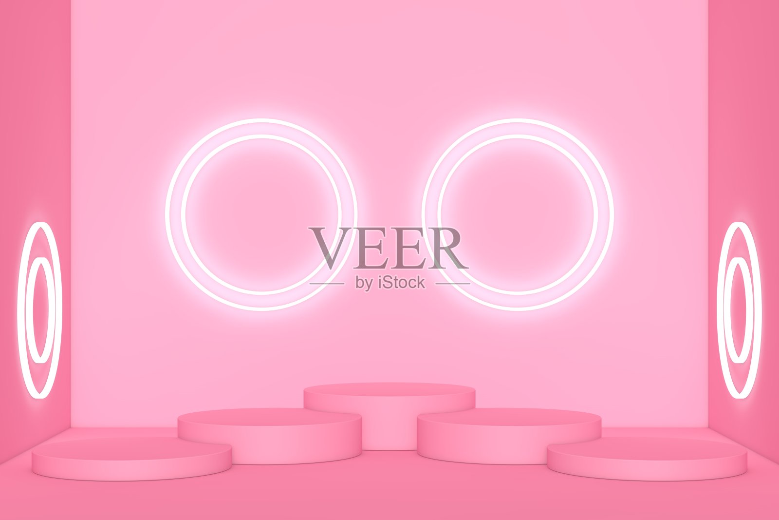 3d渲染展示背景，产品展示空白展台照片摄影图片