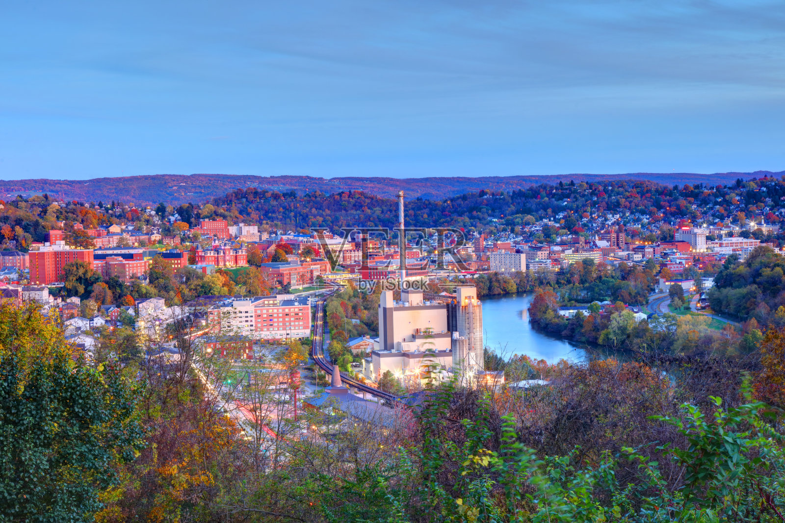 西弗吉尼亚州摩根城照片摄影图片