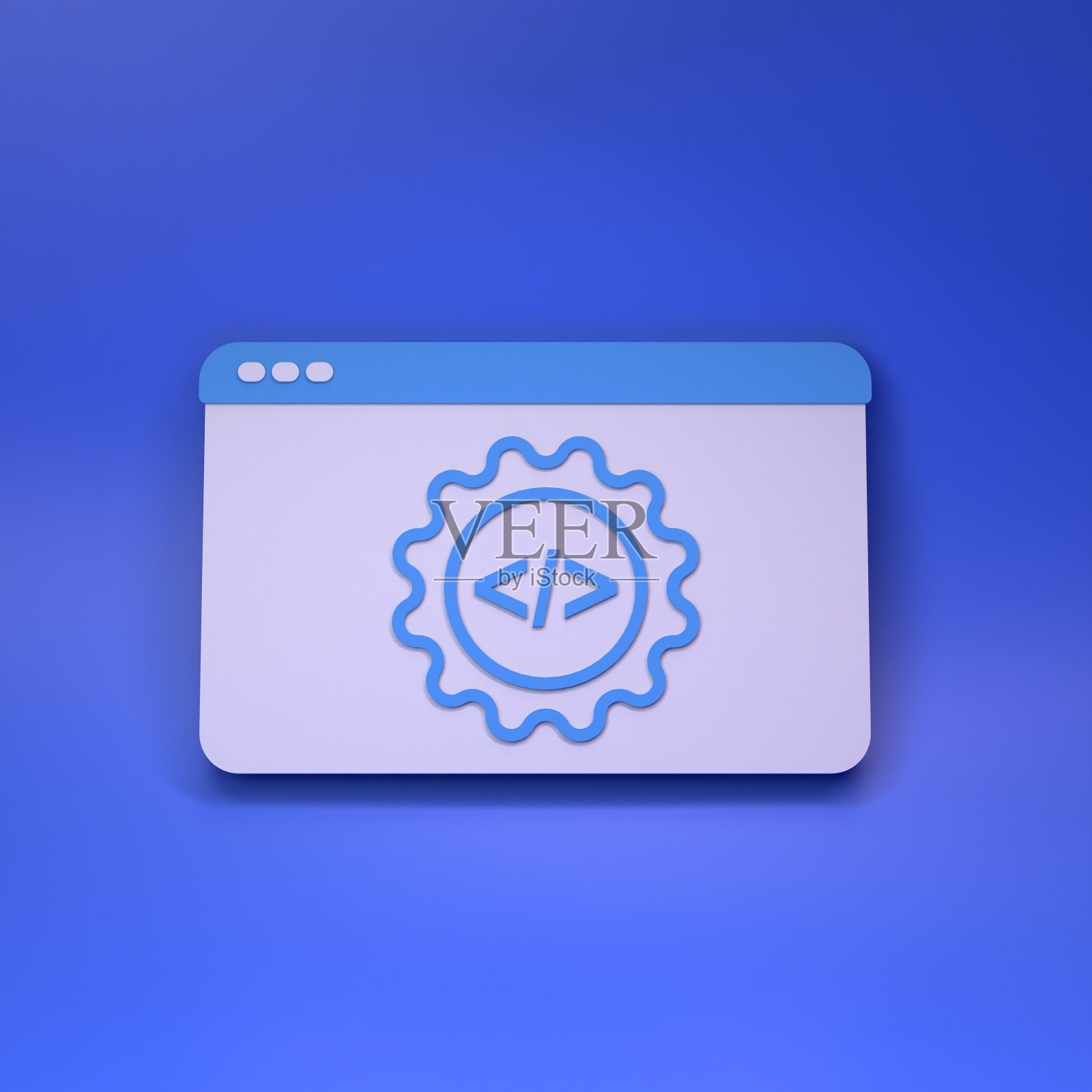 计算机上的代码符号。编程的概念。3 d渲染。照片摄影图片