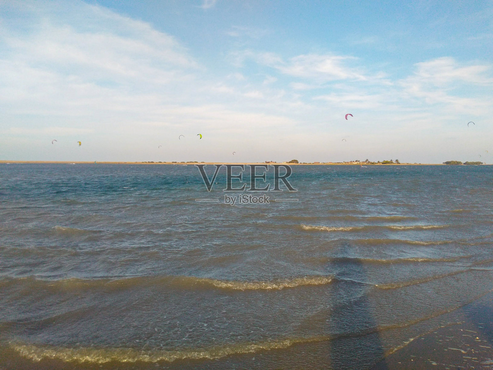 位于巴西Ceará州Itarema市的Praia da Barra do Ceara。照片摄影图片