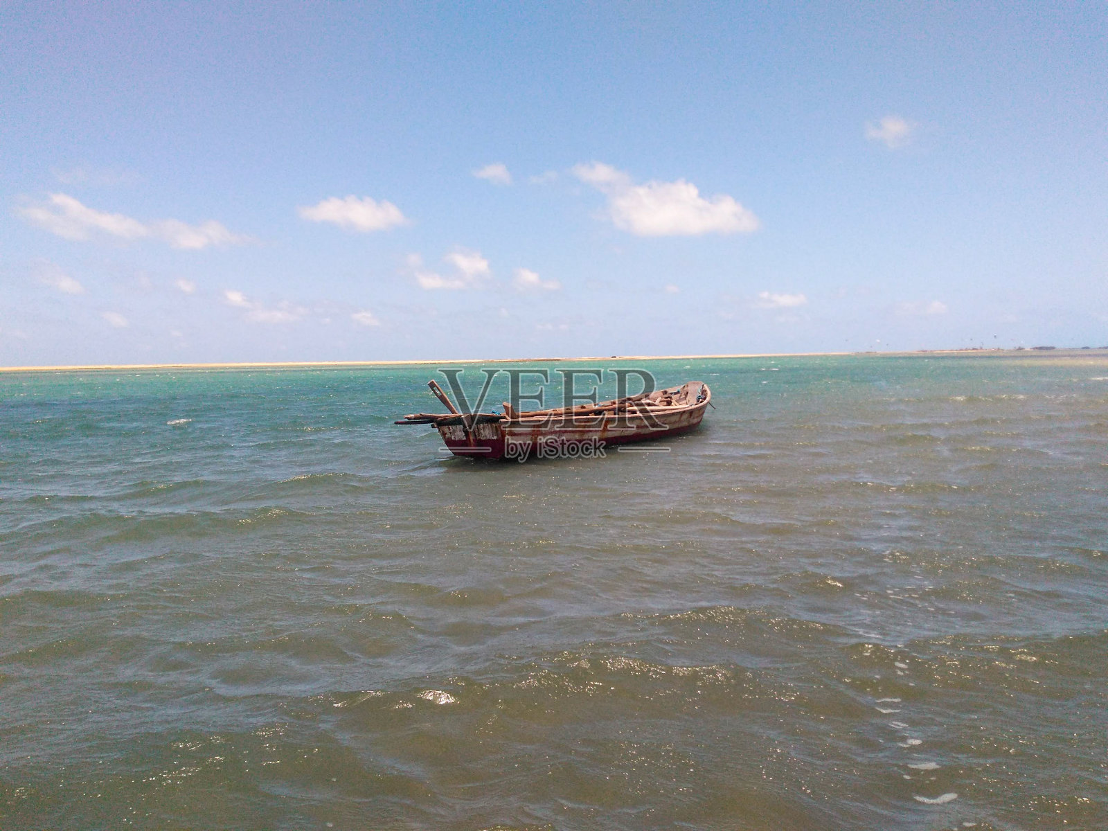 伊塔雷玛市的瓜吉茹海滩。西阿拉,巴西。照片摄影图片