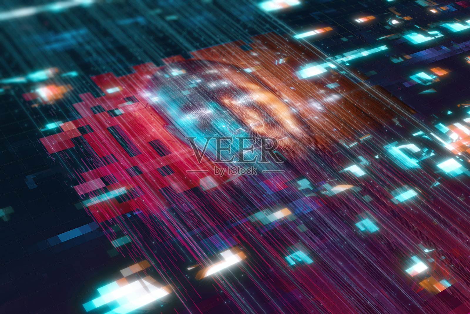 图像转移或NFT概念背景照片摄影图片