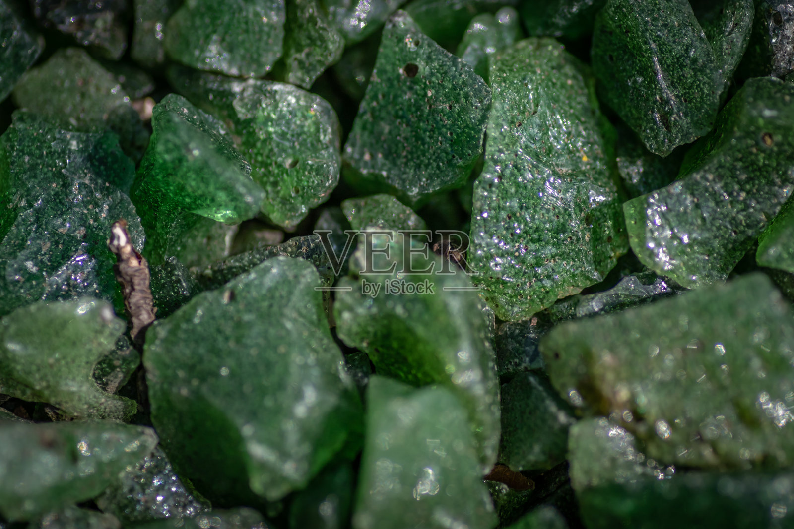 绿色玻璃微距镜头照片摄影图片