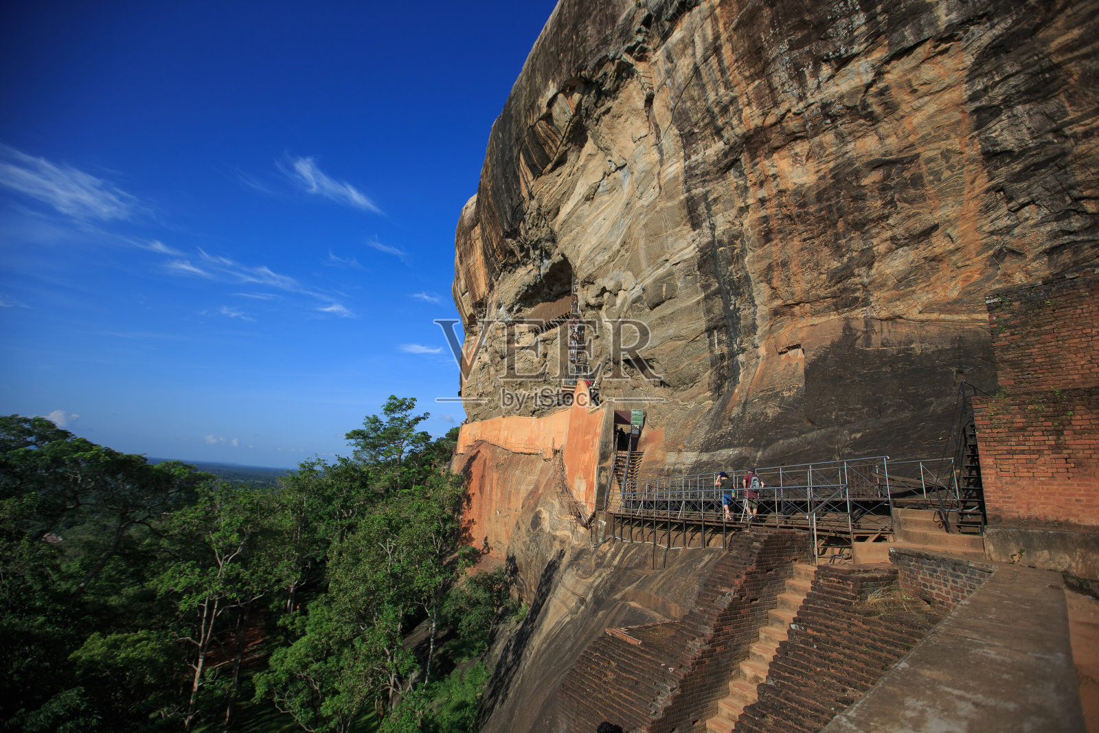 岩石壁画Fortres照片摄影图片