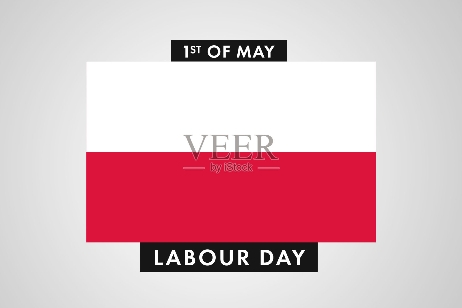 波兰劳动节。波兰国际世界劳动节插画图片素材