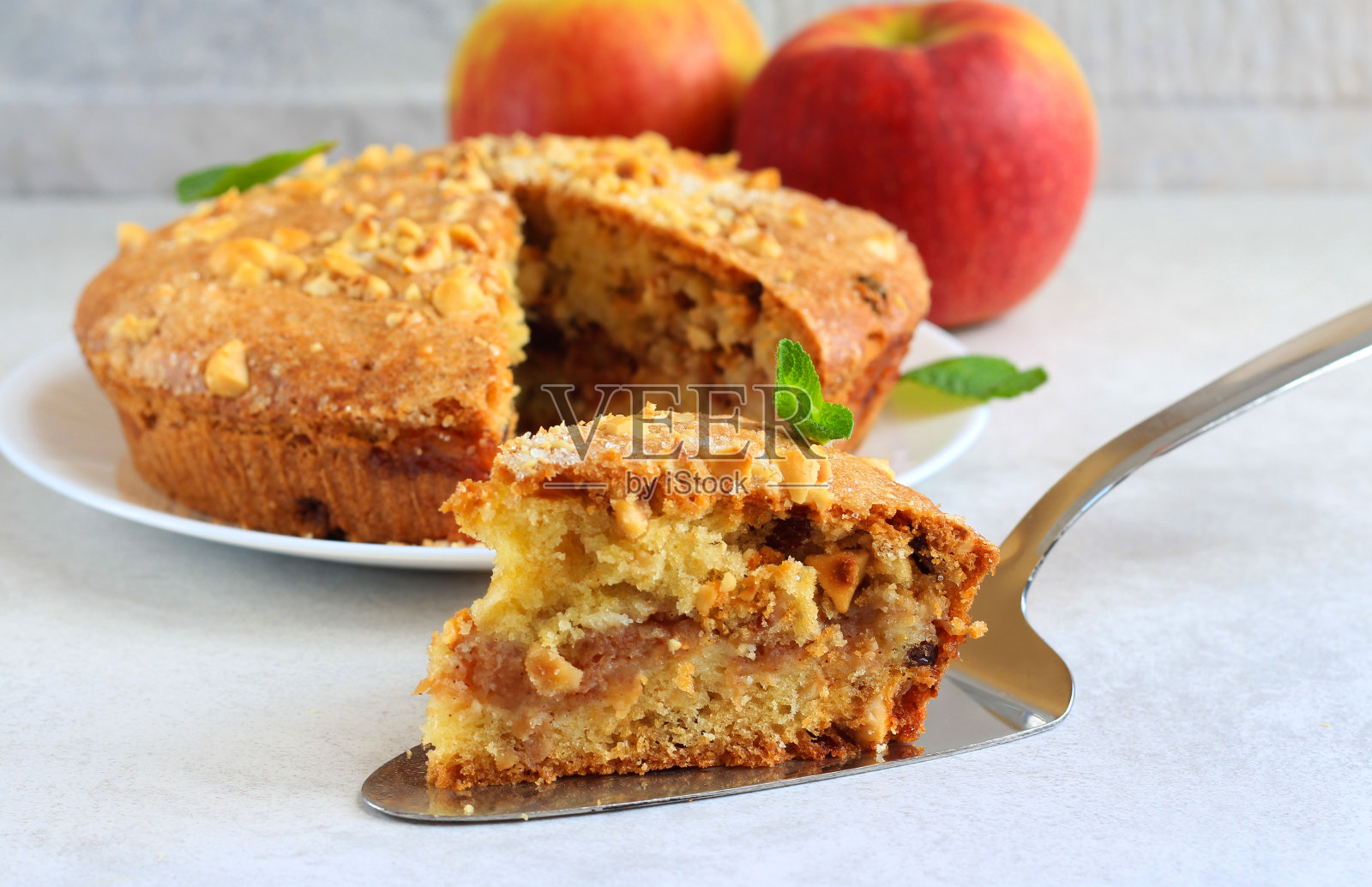 一块苹果派照片摄影图片