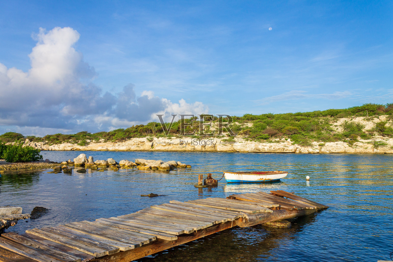 渔船的景色照片摄影图片