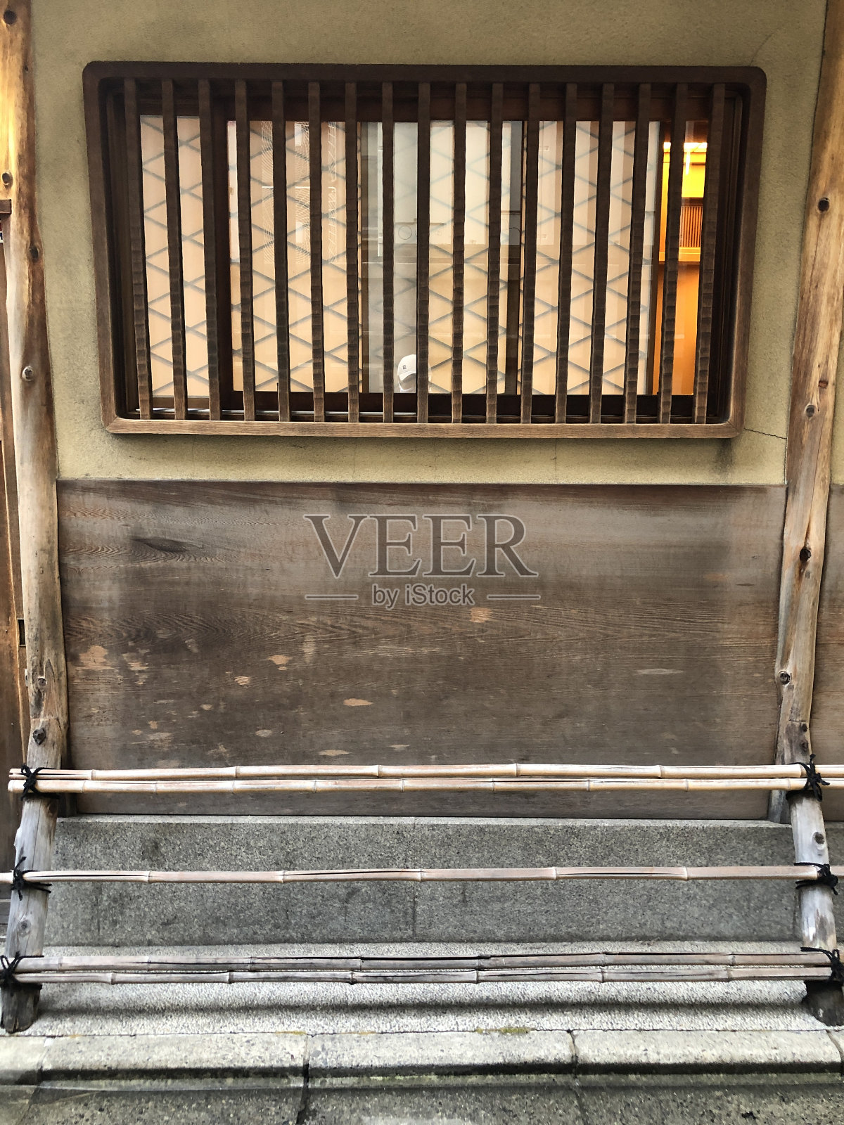 日本墙-石材木材木材竹石膏照片摄影图片