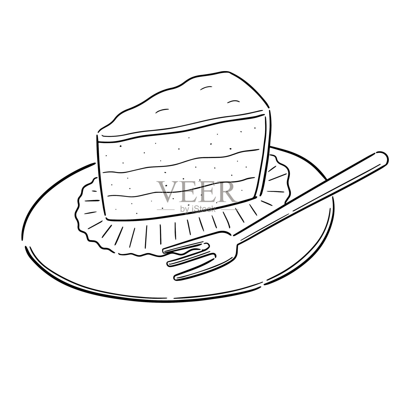 蛋糕设计元素图片