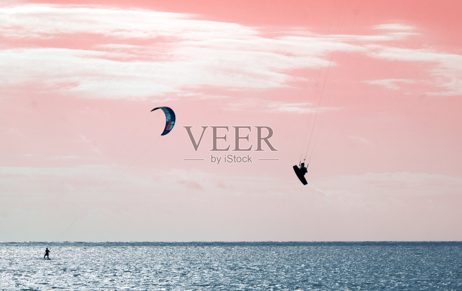 佛罗里达群岛风筝冲浪者照片摄影图片