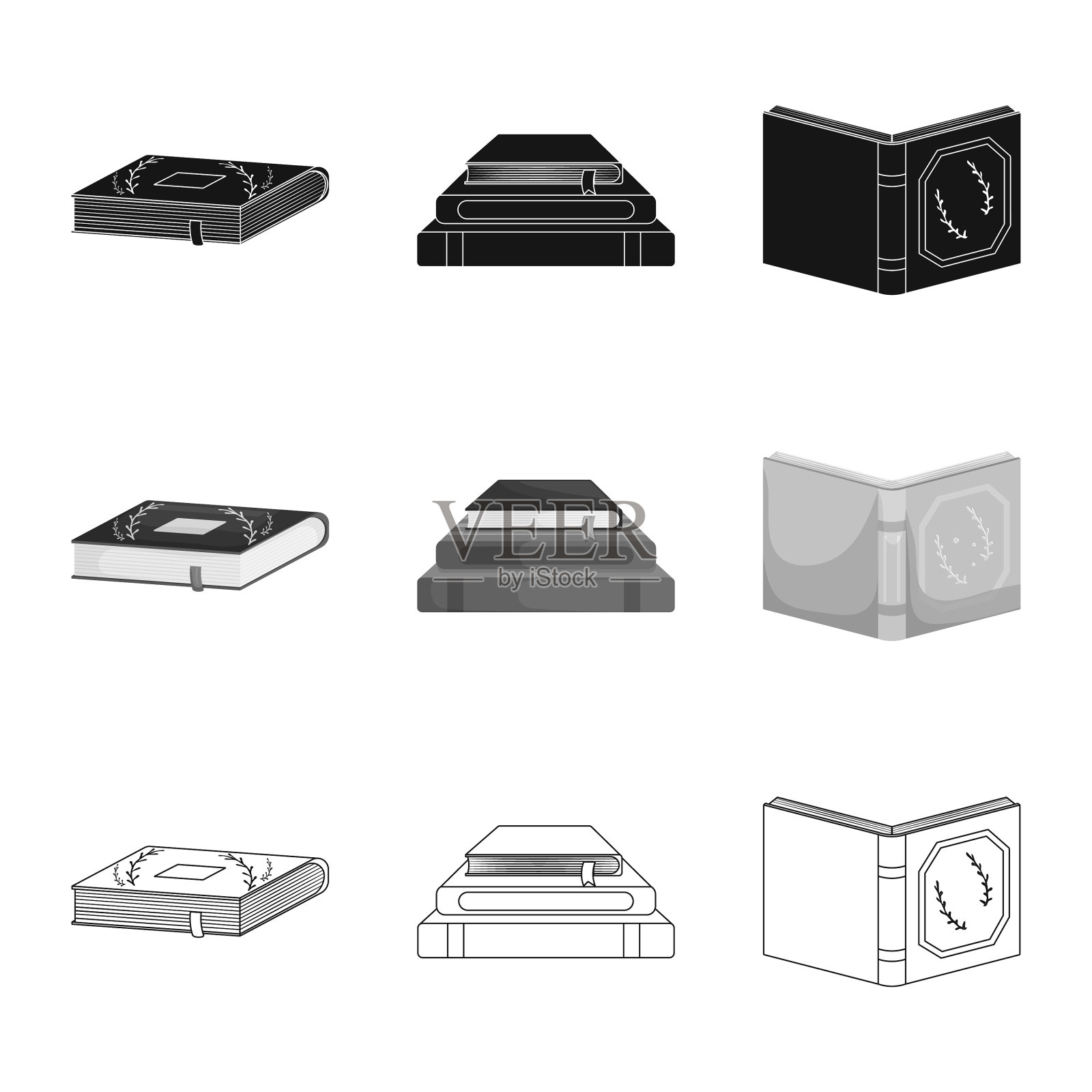 孤立目标训练和掩护标志插画图片素材