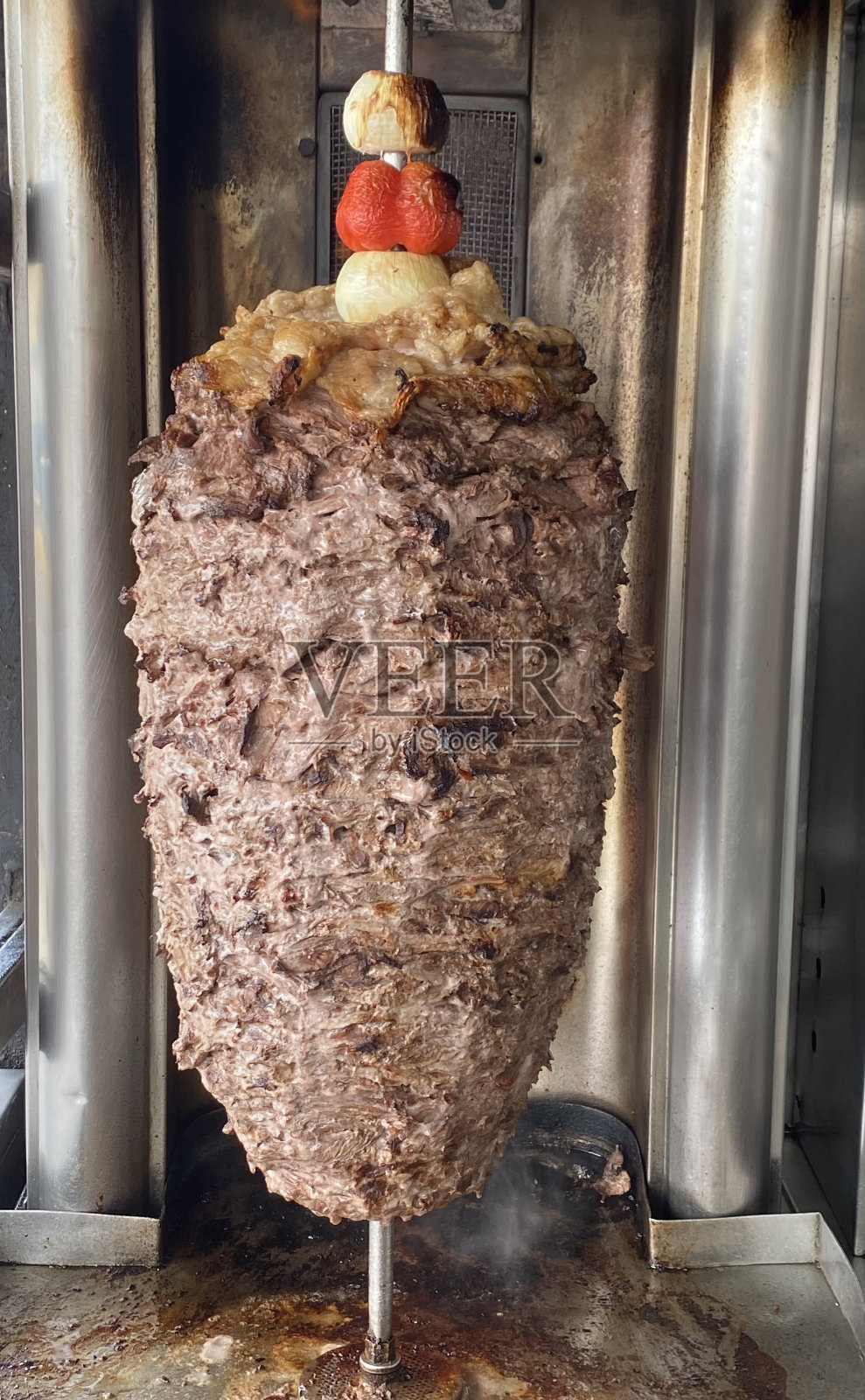 烤牛肉卷照片摄影图片