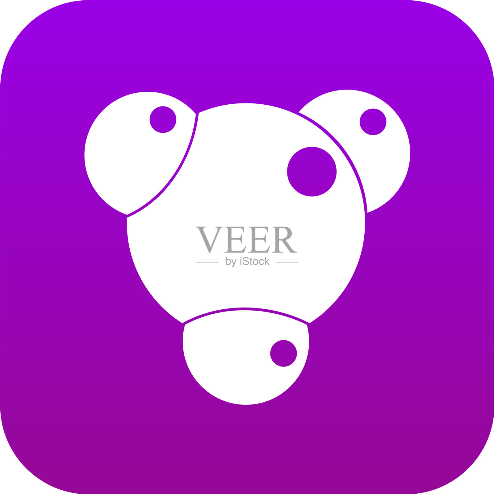 化学和物理分子图标数字图标素材