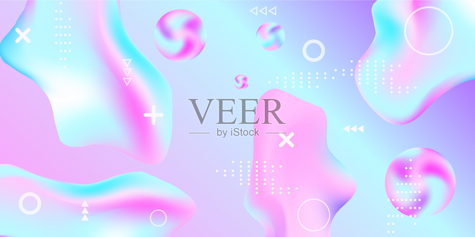 温柔宁静的背景插画图片素材