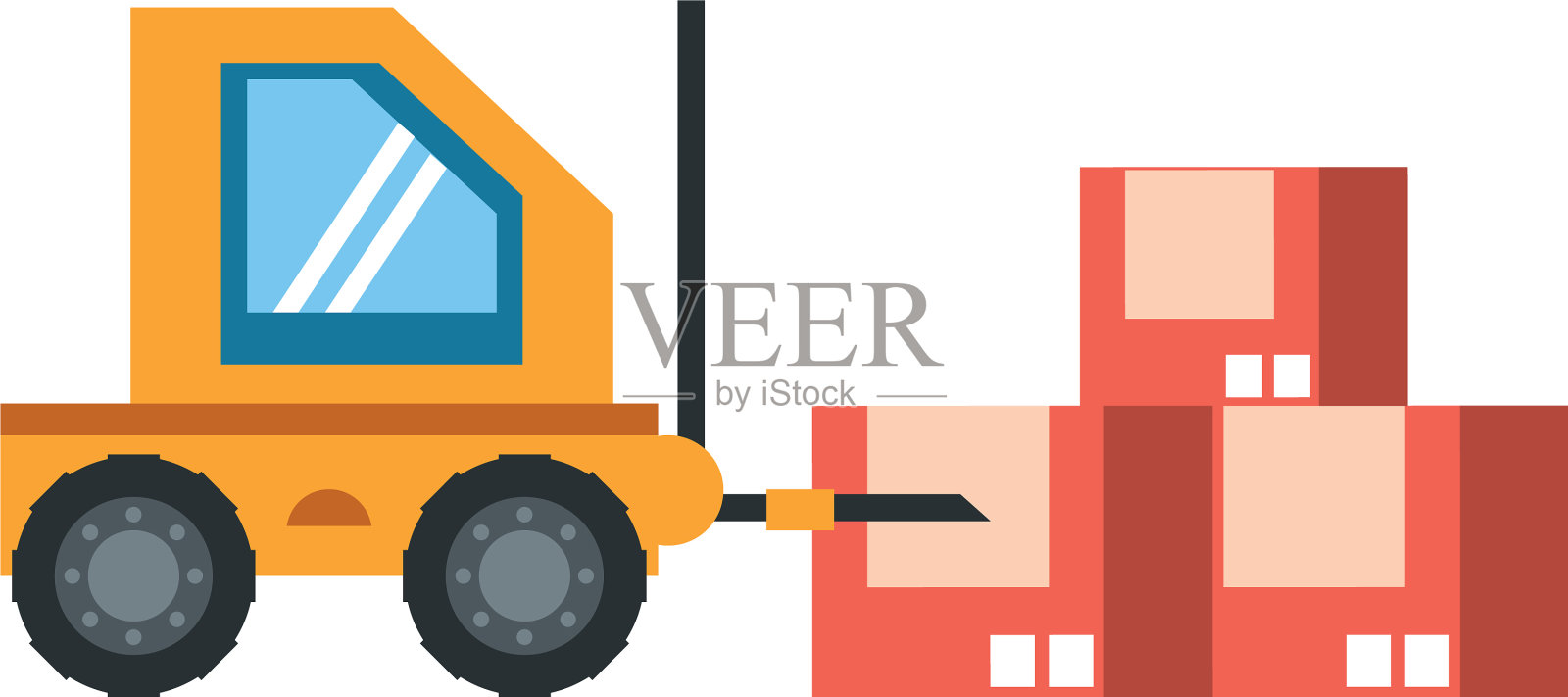 建筑建筑工程工业插画图片素材