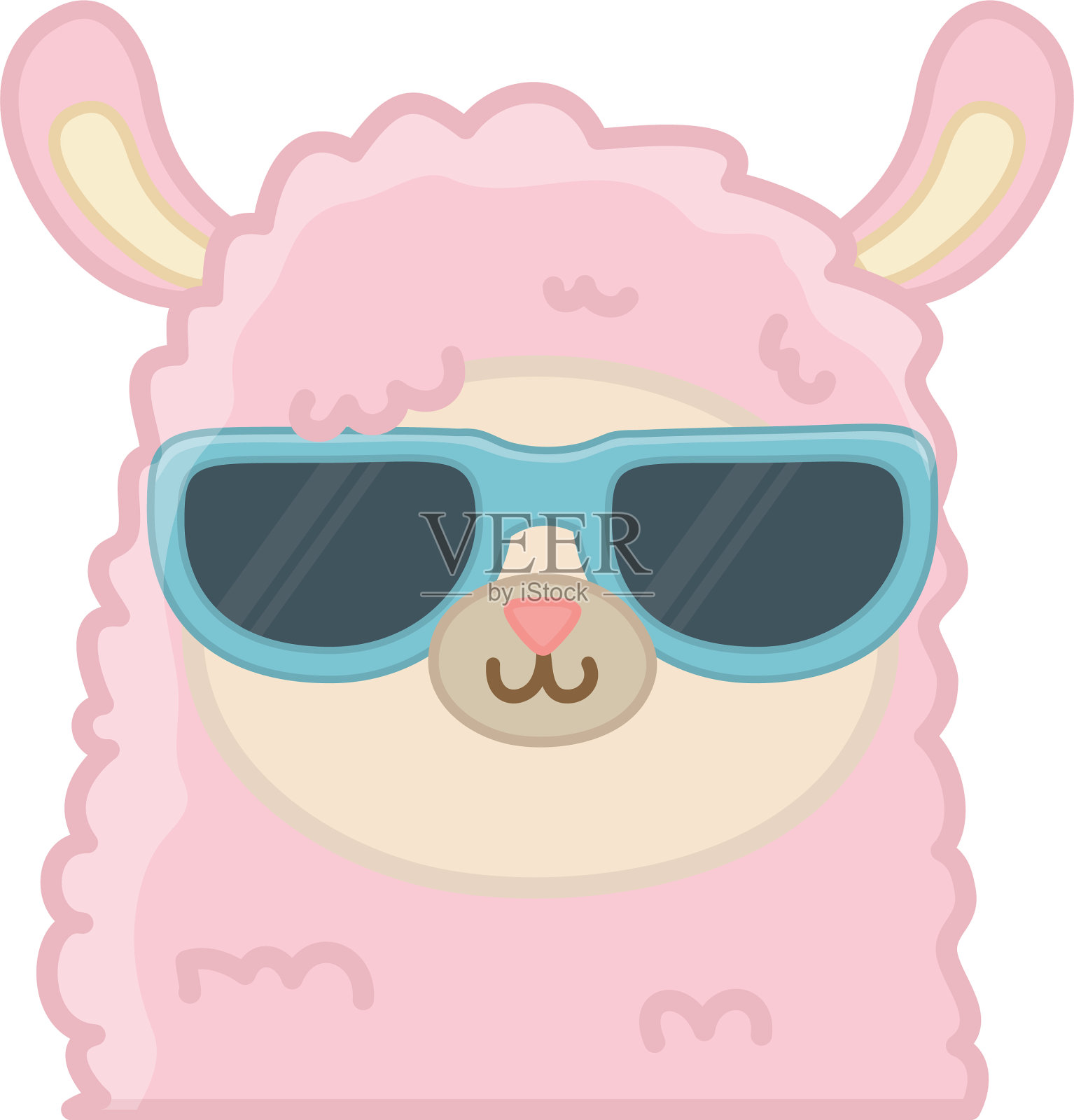 卡哇伊称之为卡通设计设计元素图片