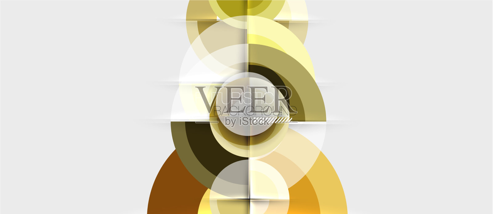 几何设计抽象背景-圆圈插画图片素材