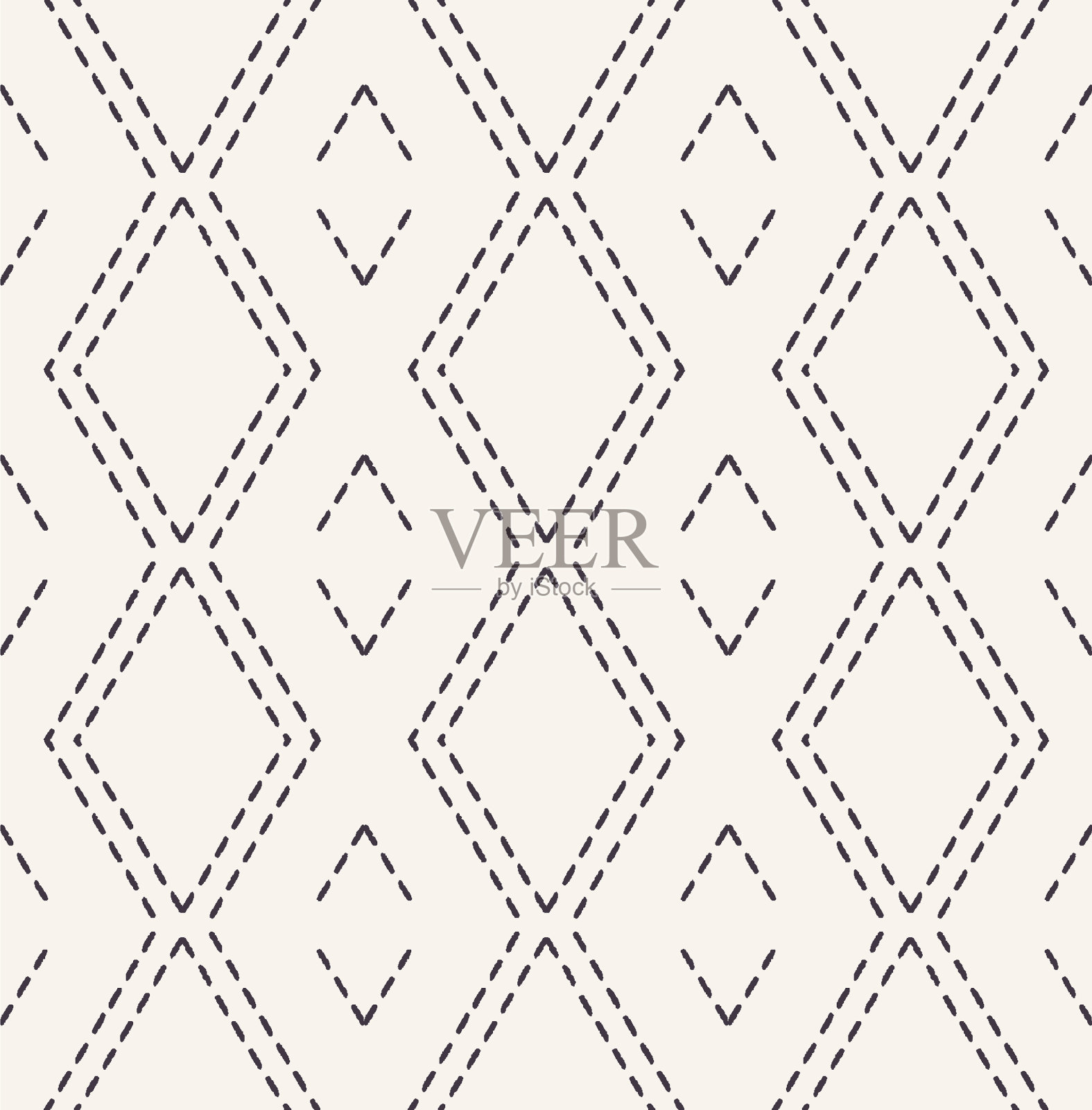 装饰流线绣图案插画图片素材