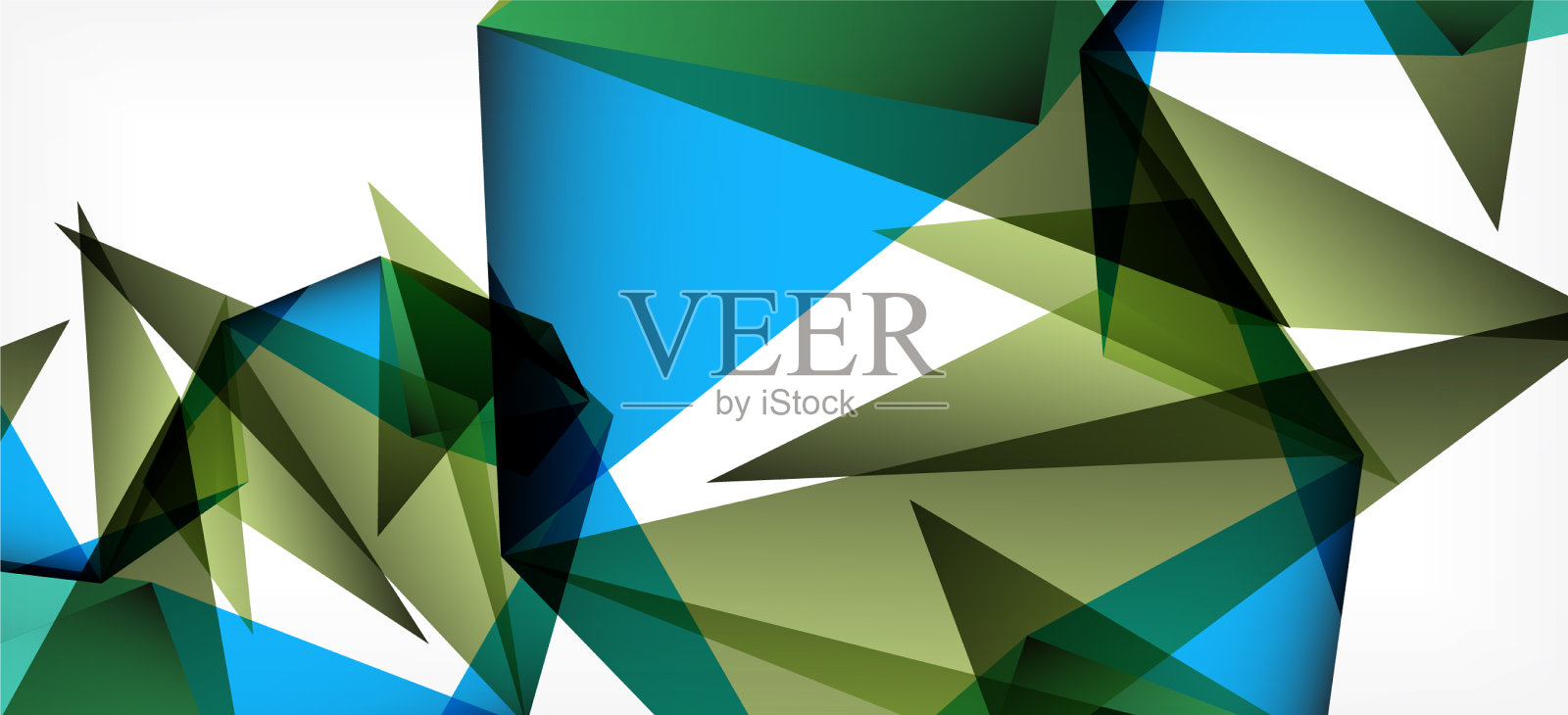 三角形几何背景在时尚的风格上插画图片素材