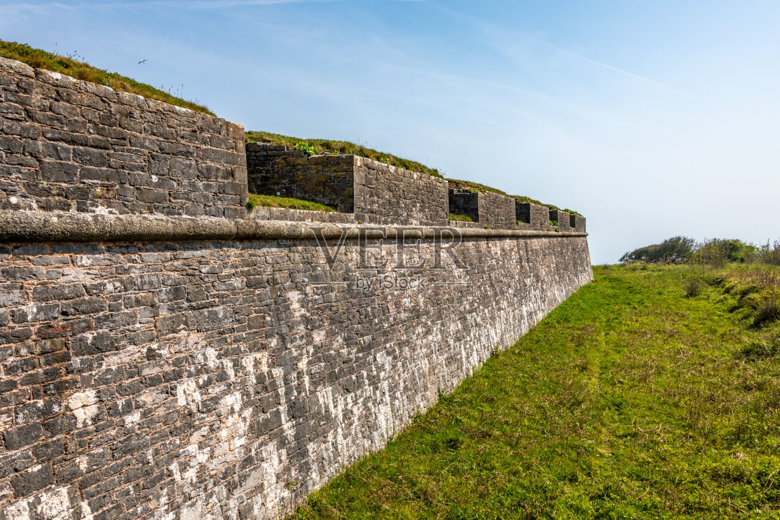 贝里头历史要塞照片摄影图片