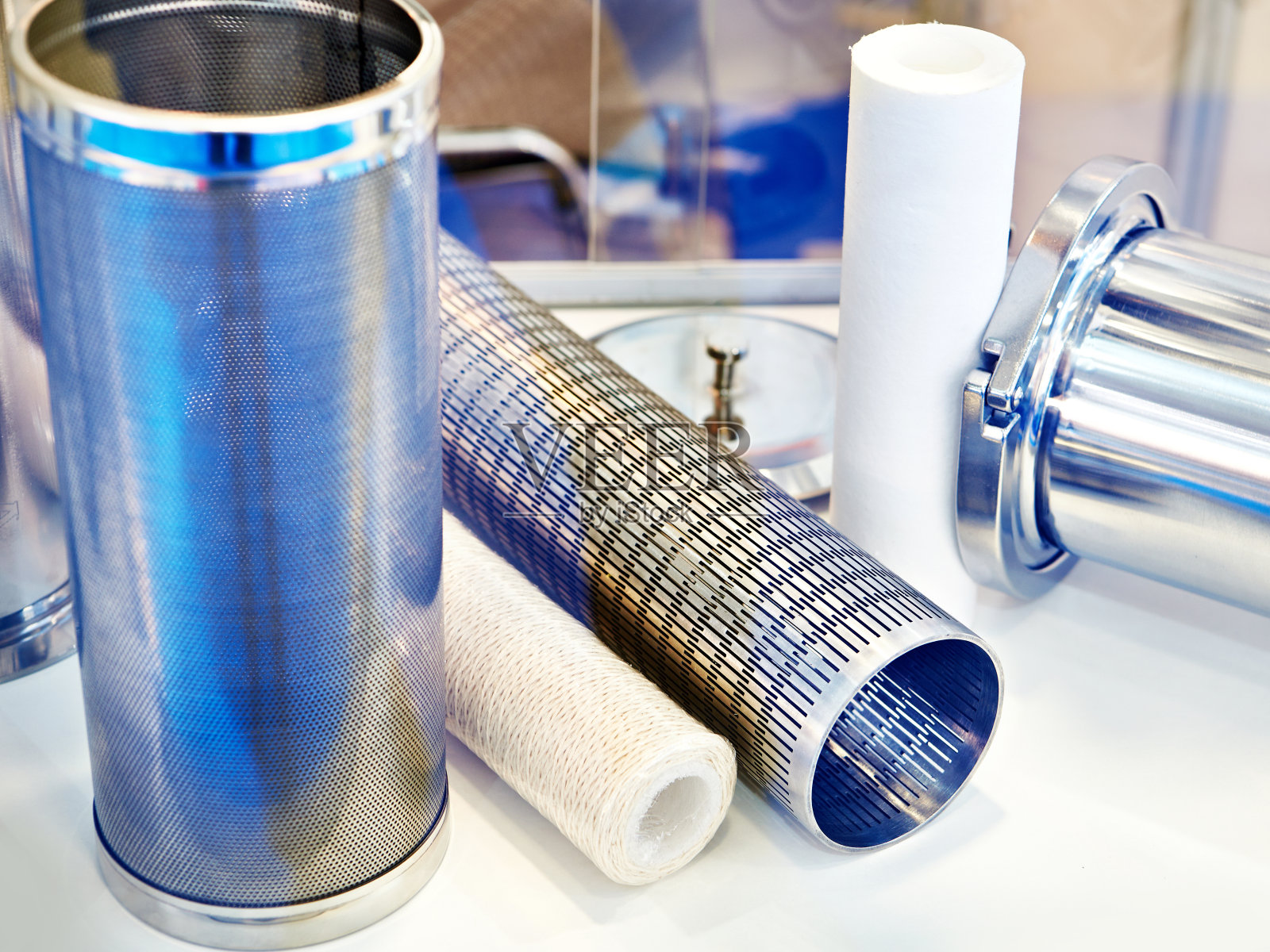 金属工业空气过滤器照片摄影图片