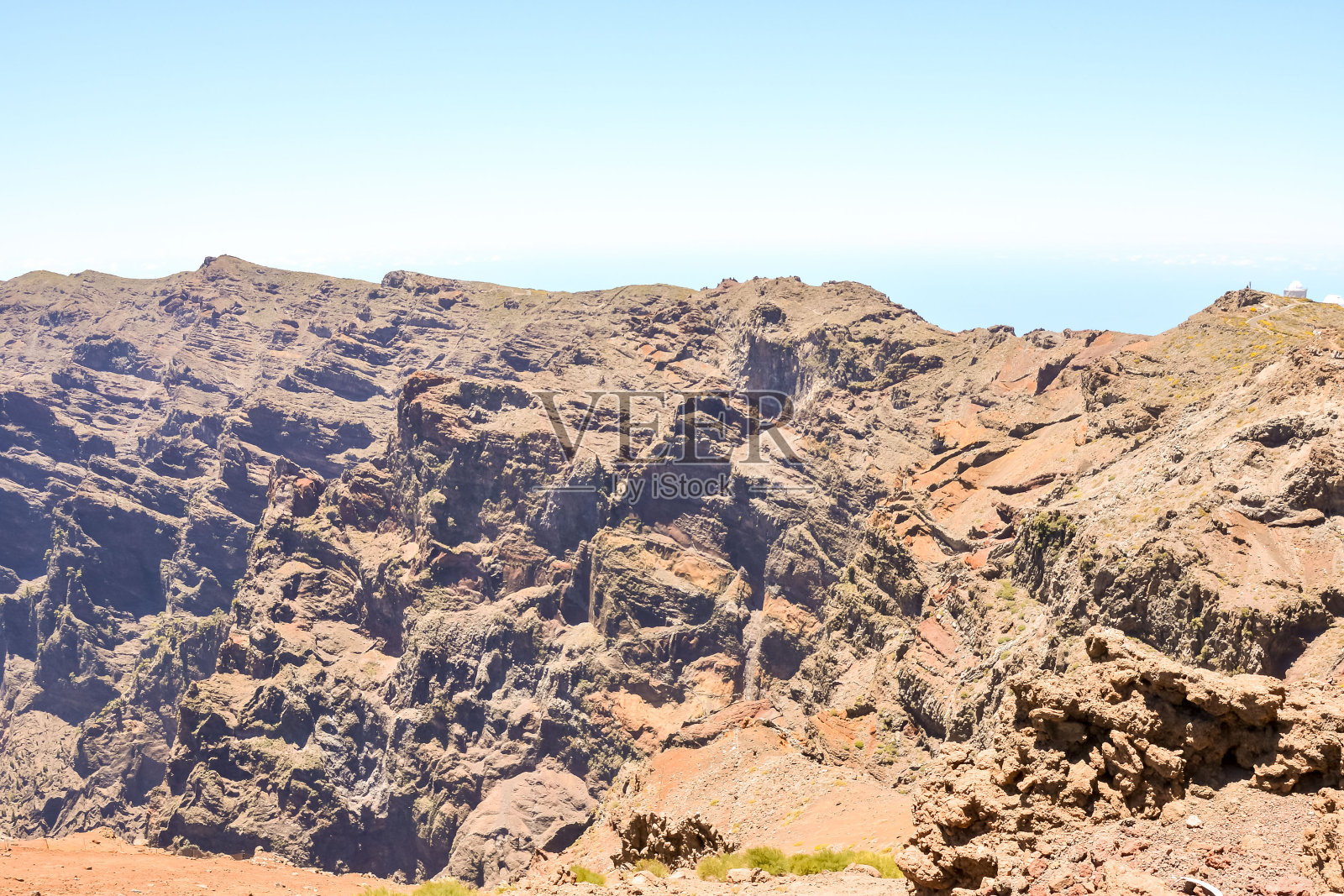 加那利群岛的山谷照片摄影图片