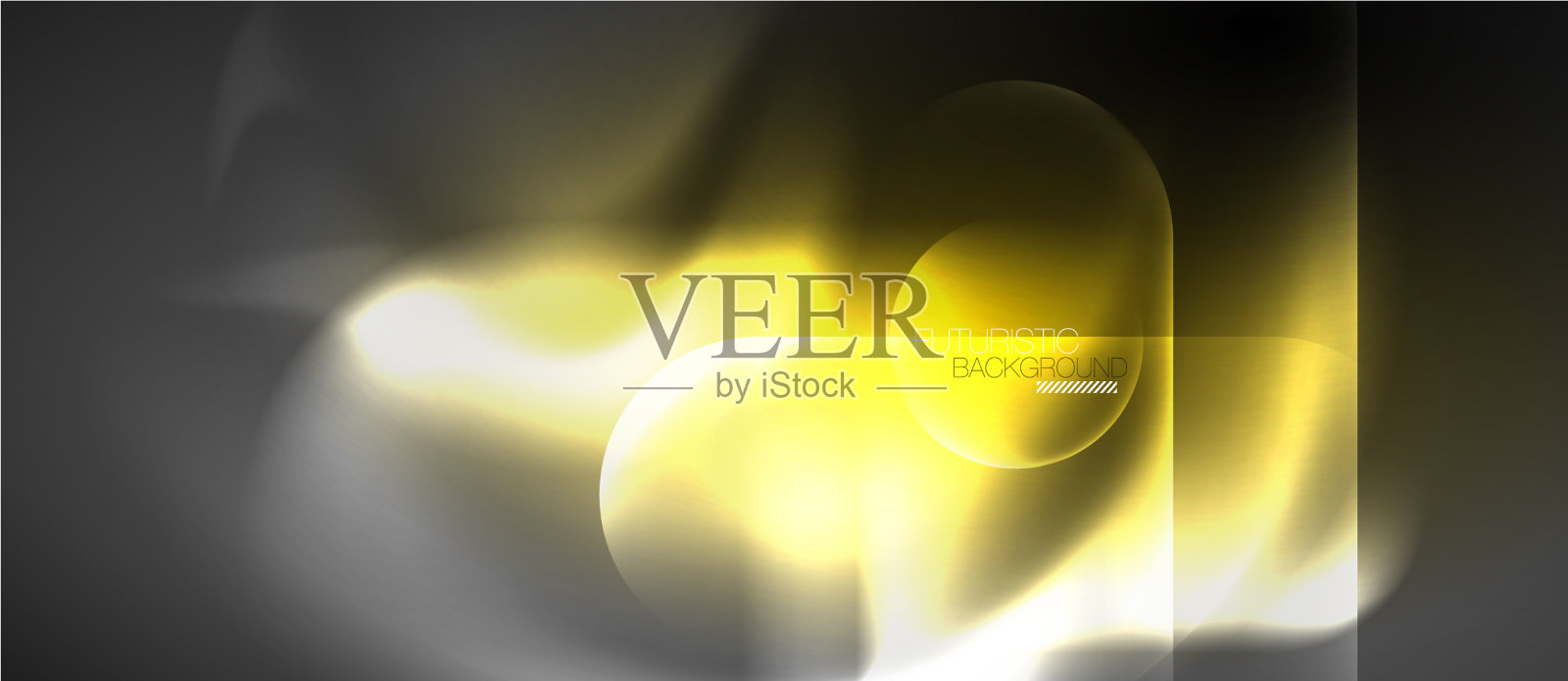 霓虹灯发光技术线高科技的未来主义插画图片素材