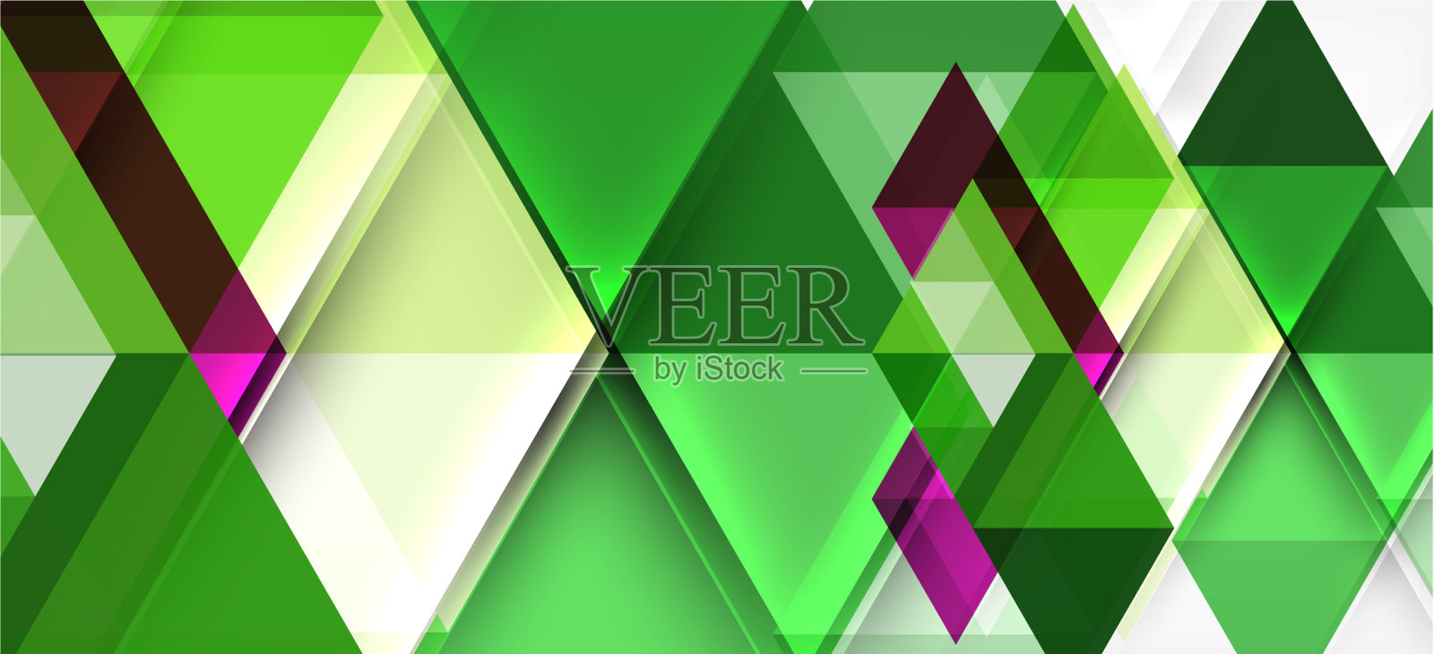 抽象三角形图案彩色背景插画图片素材