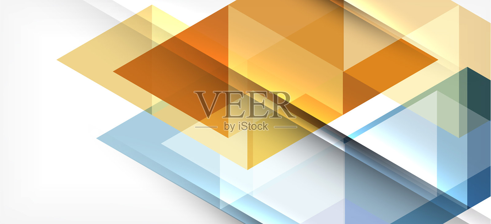 抽象概念三角形图形元素插画图片素材