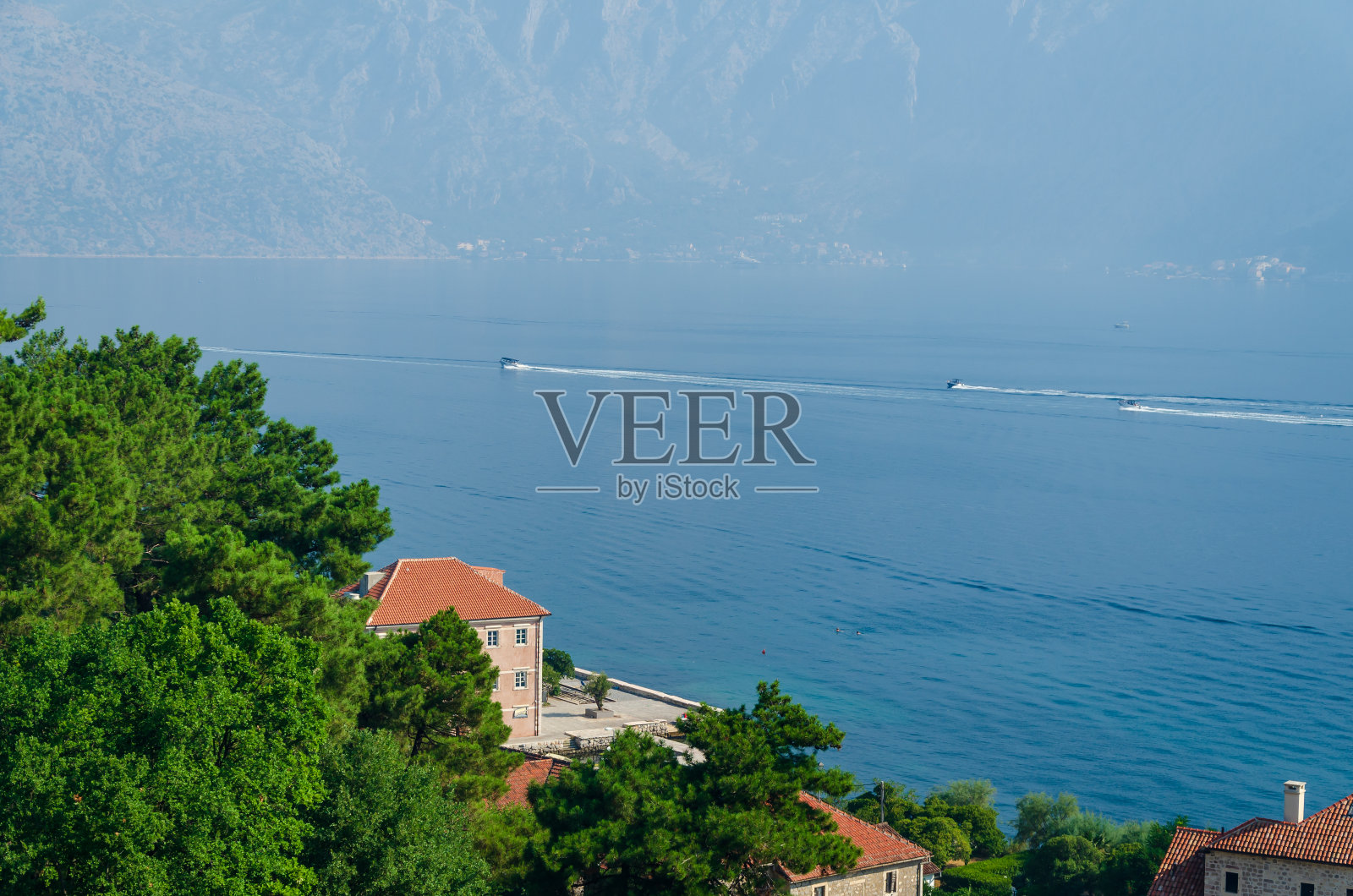 令人印象深刻的科托尔湾景色照片摄影图片