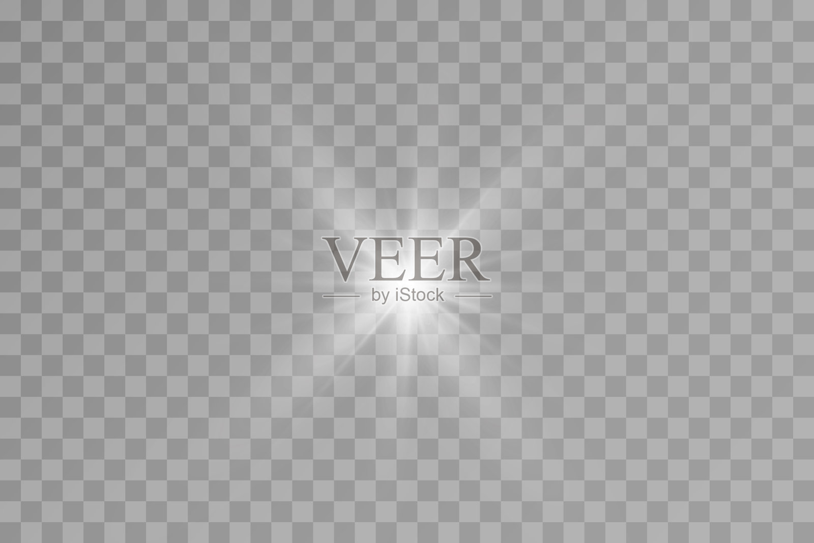 明亮的恒星。黄金的颜色。光的效果。明亮的粒子。太阳能爆炸。插画图片素材