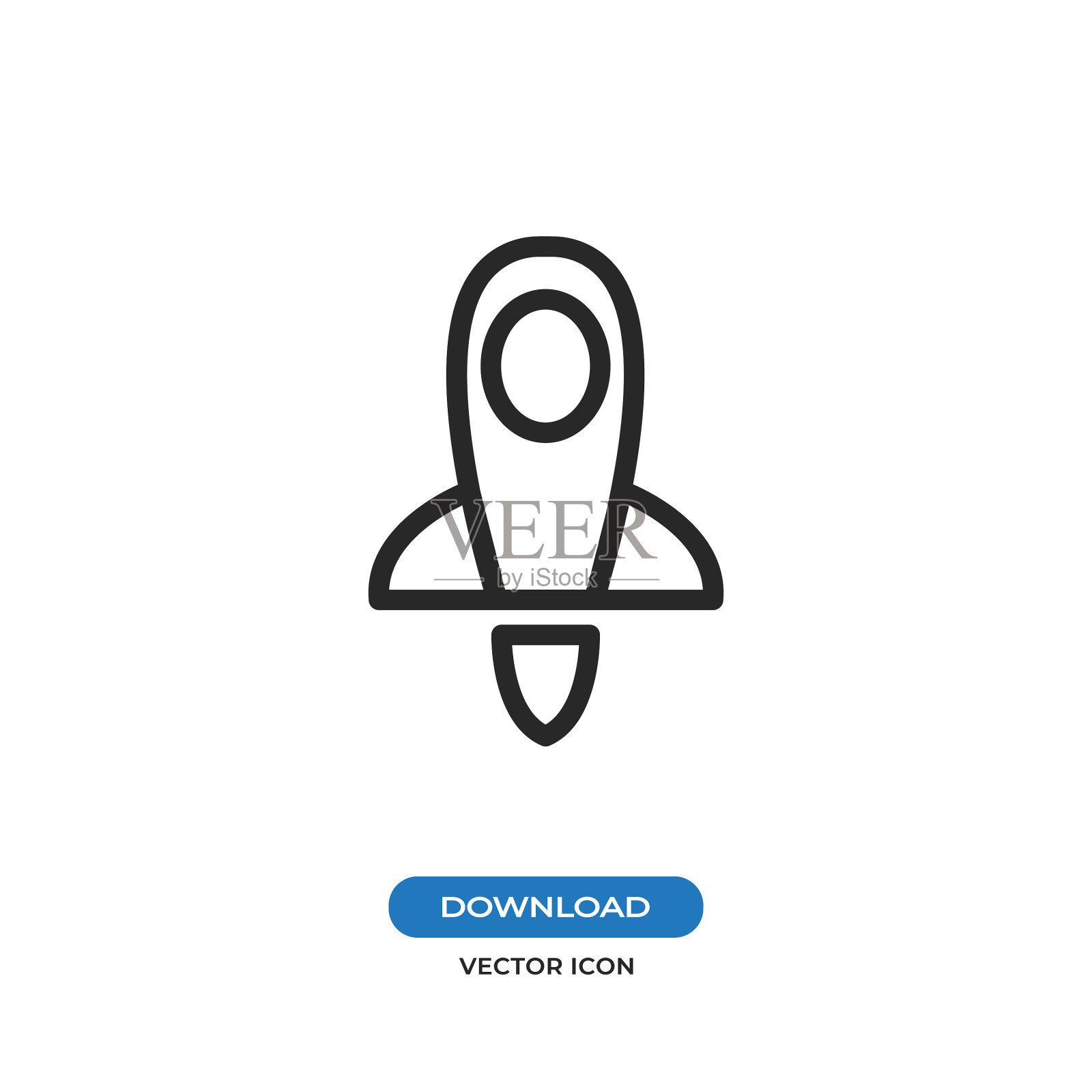 火箭图标图标素材