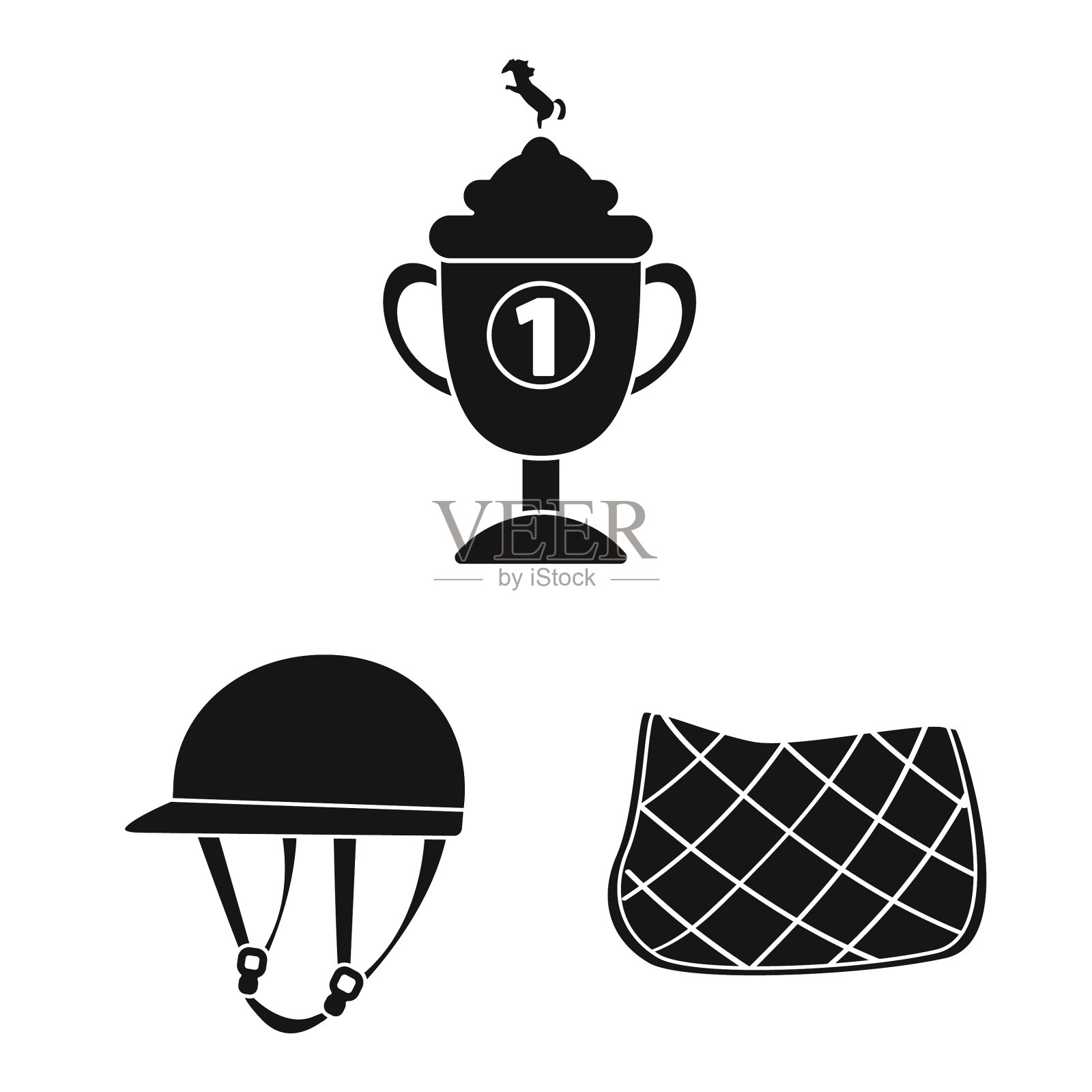 体育及比赛标志插画图片素材