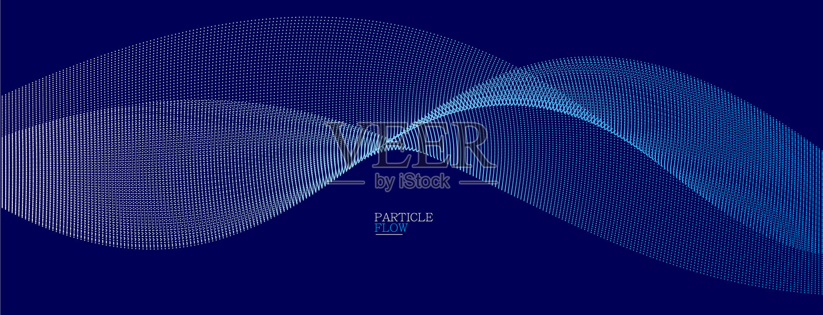 蓝色的点在运动黑暗的抽象背景插画图片素材