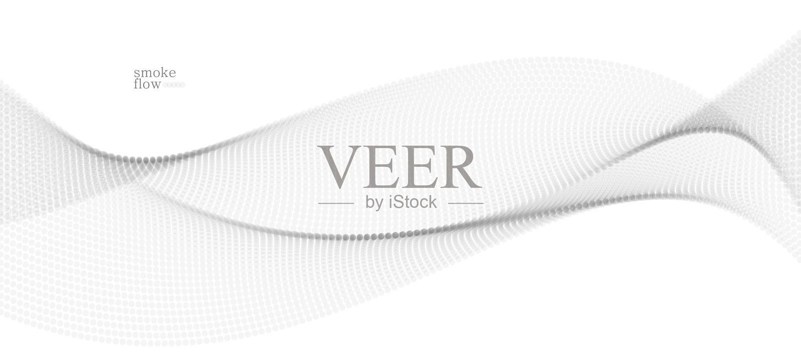 摘要烟雾背景波的流动圆圈插画图片素材