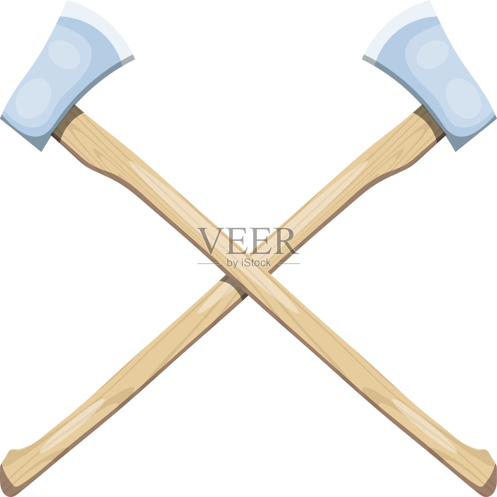 彩色图像上有两个交叉的白色坐标轴设计元素图片