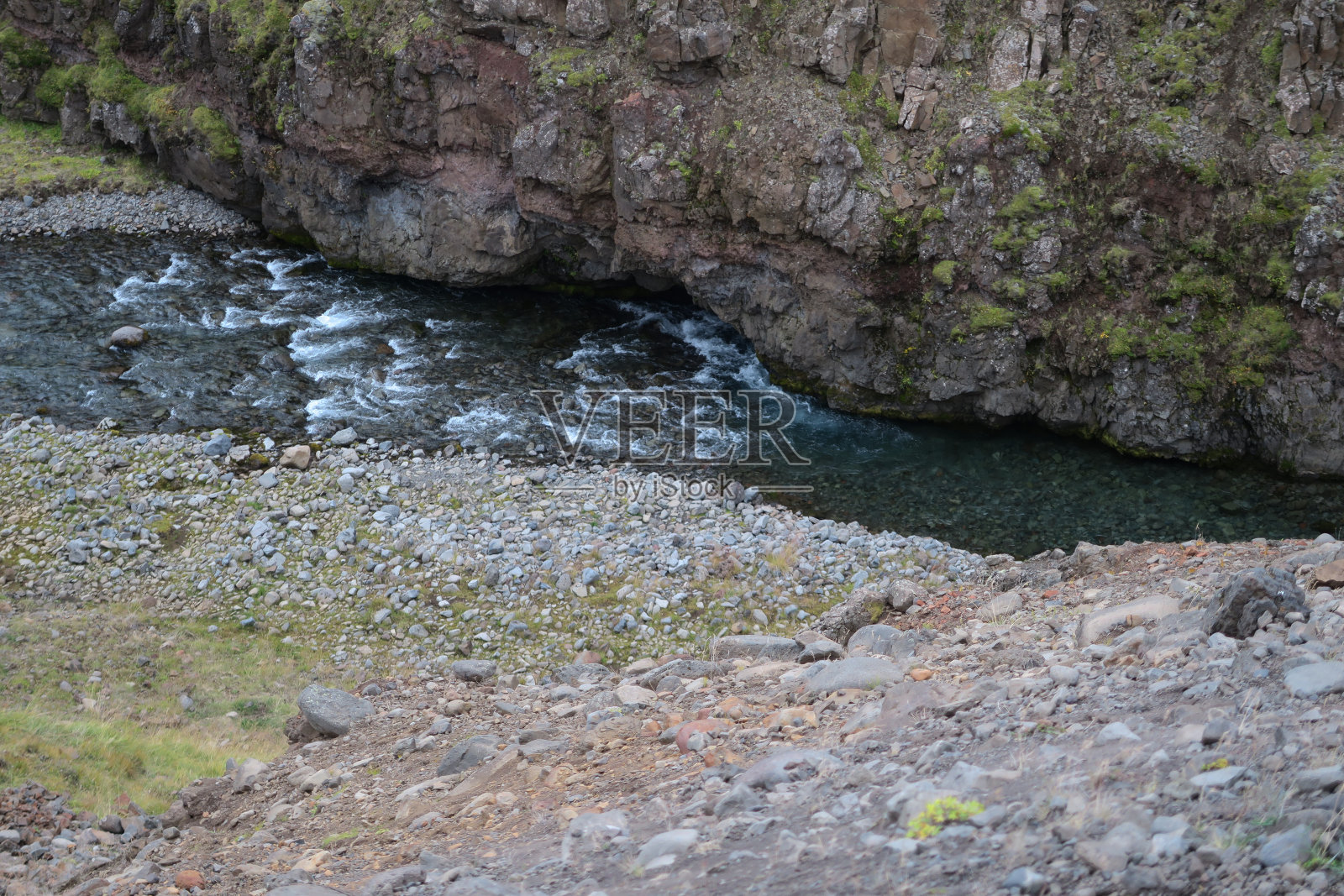 冰岛令人惊叹的自然景观照片摄影图片