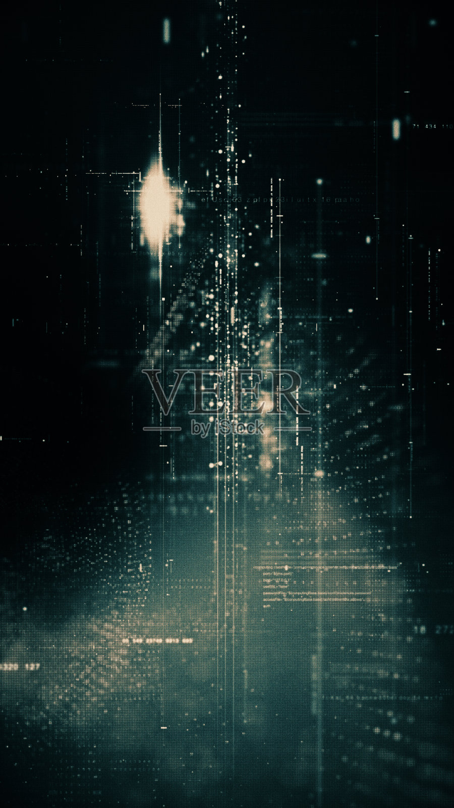 未来元宇宙模拟背景插画图片素材