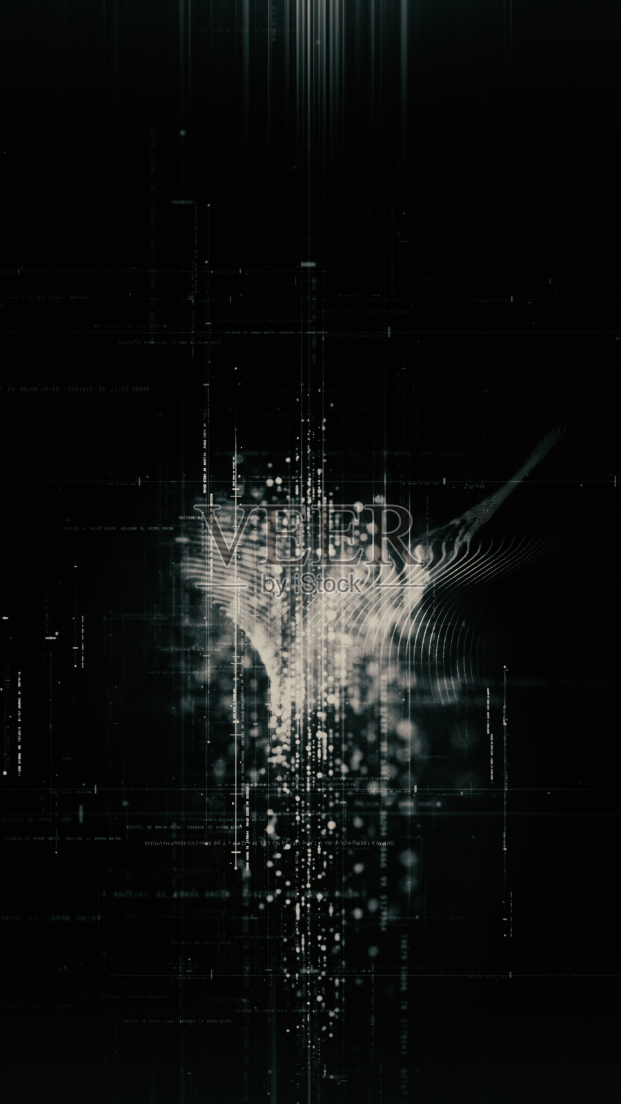 未来元宇宙模拟背景插画图片素材