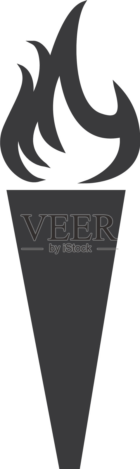 火炬图标插画图片素材