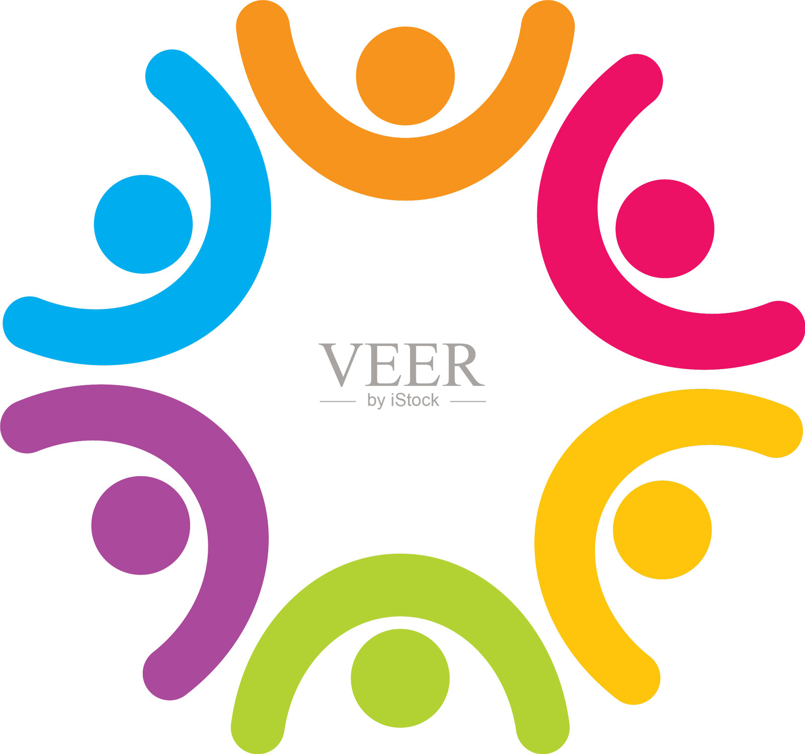 社区护理的标志图标素材