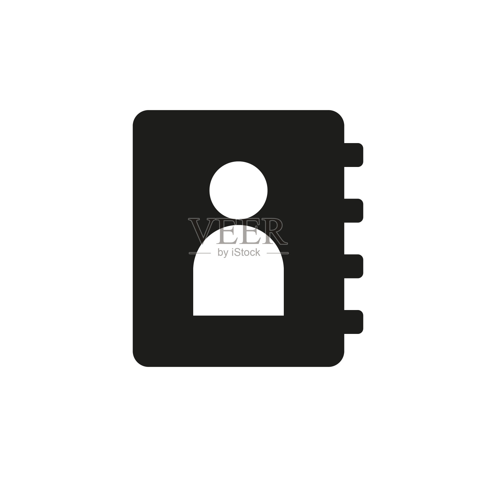 图标地址本图标素材