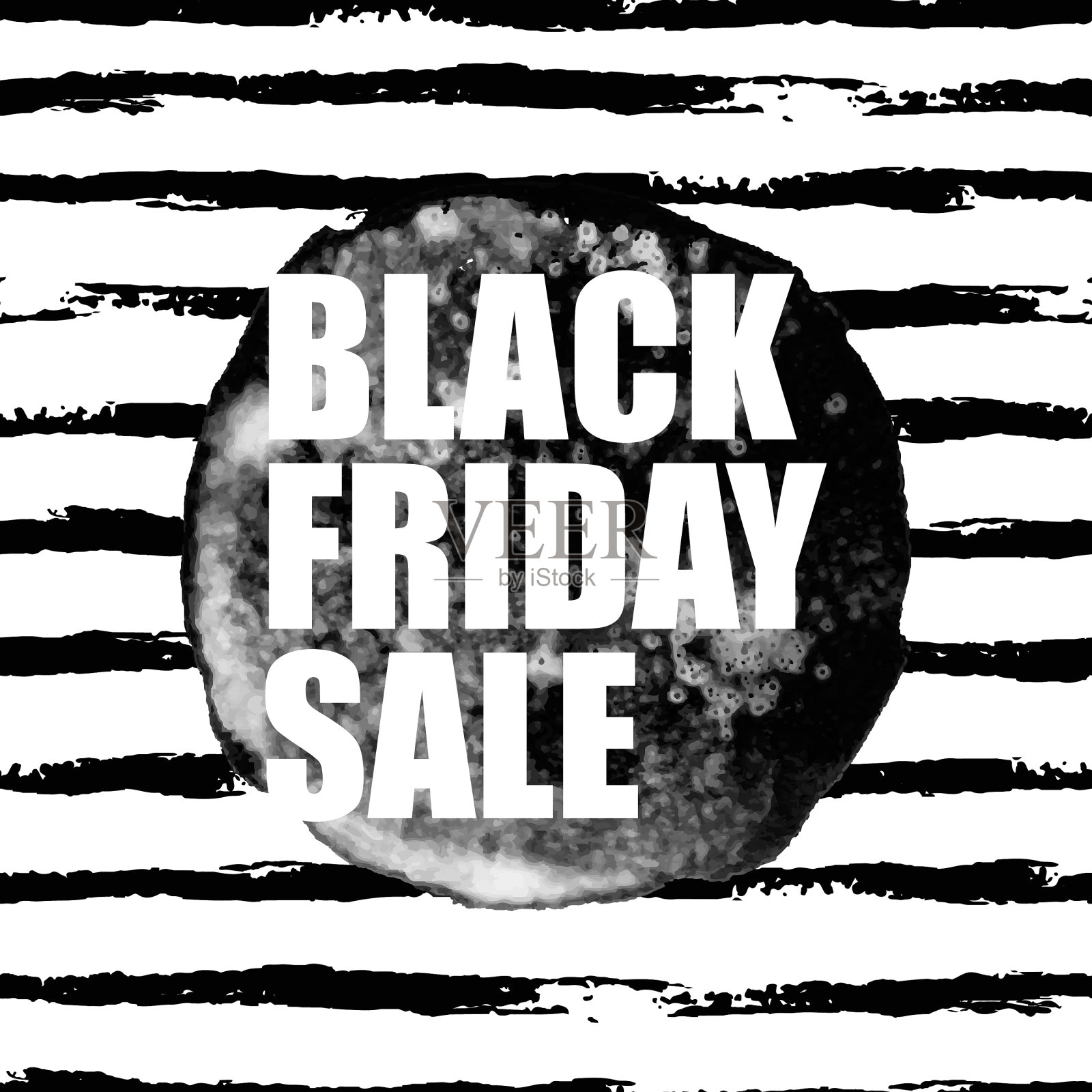 黑色星期五促销横幅设计元素图片